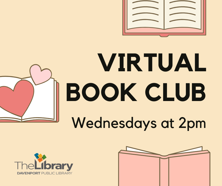 Virtual Book Club Info Cafe