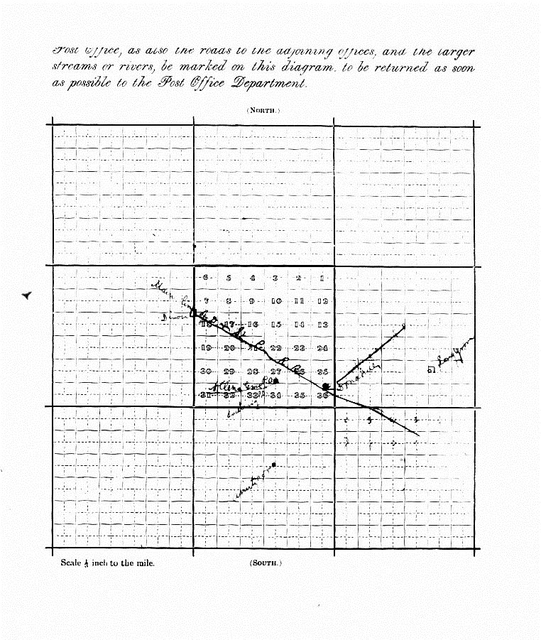 What’s in a Map? : Post Office Department reports of site locations ...