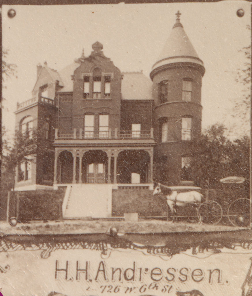 Lost but Not Forgotten: A Brief History of the H. H. Andresen Residence,  726 West 6th Street | Primary Selections from Special Collections