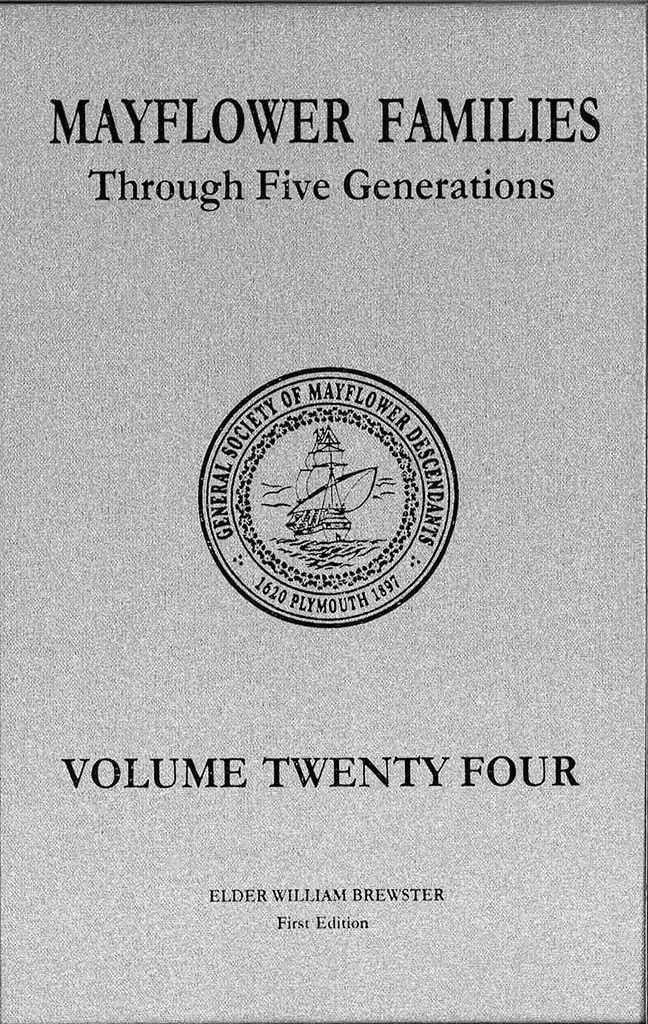 Mayflower Families: William Brewster | Primary Selections From Special ...